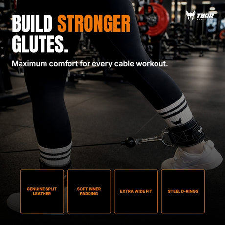 Ankle Straps Zwart kopen | Enkel Straps voor in de gym