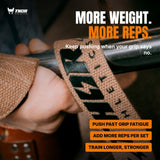 Beste Lifting Straps met Extra Grip | Camel